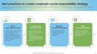 Corporate Social Responsibility To Positively Impact Environment Strategy MM Good
