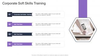 Corporate Soft Skills Training In Powerpoint And Google Slides Cpb