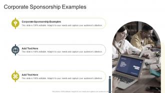 Corporate Sponsorship Examples In Powerpoint And Google Slides Cpb