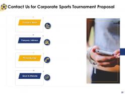 Corporate sports tournament proposal powerpoint presentation slides