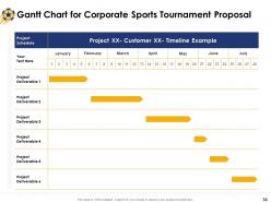 Corporate sports tournament proposal powerpoint presentation slides