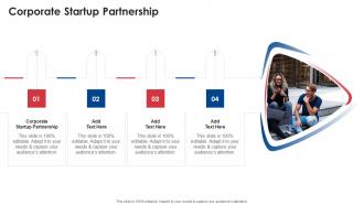 Corporate Startup Partnership In Powerpoint And Google Slides Cpb