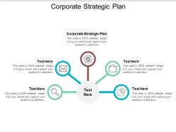 Corporate strategic plan ppt powerpoint presentation gallery graphics cpb