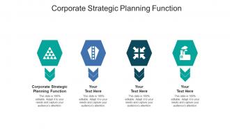 Corporate strategic planning function ppt powerpoint presentation outline graphics example cpb