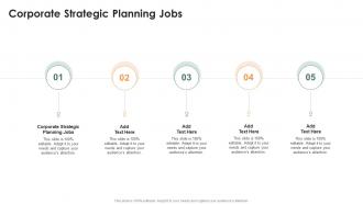 Corporate Strategic Planning Jobs In Powerpoint And Google Slides Cpb