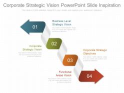 Corporate strategic vision powerpoint slides inspiration