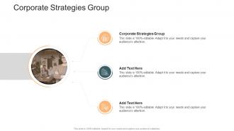 Corporate Strategies Group In Powerpoint And Google Slides Cpb