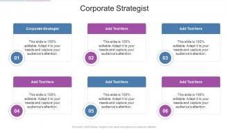 Corporate Strategist In Powerpoint And Google Slides Cpb