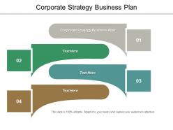 Corporate strategy business plan ppt powerpoint presentation file example introduction cpb