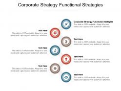 Corporate strategy functional strategies ppt powerpoint presentation slides portfolio cpb