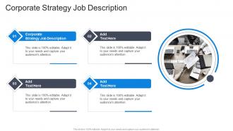 Corporate Strategy Job Description In Powerpoint And Google Slides Cpb