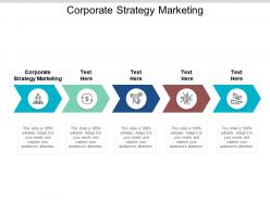 Corporate strategy marketing ppt powerpoint presentation styles template cpb