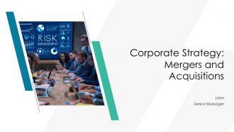 Corporate Strategy Mergers And Acquisitions PPT Summary AT