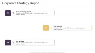 Corporate Strategy Report In Powerpoint And Google Slides Cpb