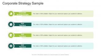 Corporate Strategy Sample In Powerpoint And Google Slides Cpb
