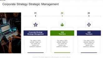 Corporate Strategy Strategic Management In Powerpoint And Google Slides Cpb