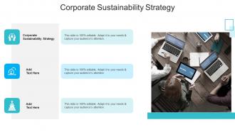 Corporate Sustainability Strategy In Powerpoint And Google Slides Cpb
