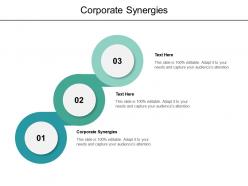 Corporate synergies ppt powerpoint presentation outline inspiration cpb
