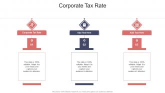 Corporate Tax Rate In Powerpoint And Google Slides Cpb