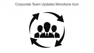 Corporate Team Updates Monotone Icon In Powerpoint Pptx Png And Editable Eps Format