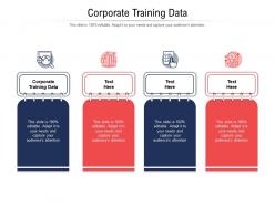 Corporate training data ppt powerpoint presentation icon slide portrait cpb