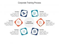 Corporate training process ppt powerpoint presentation pictures gridlines cpb