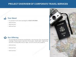Corporate travel proposal powerpoint presentation slides