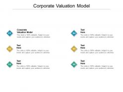 Corporate valuation model ppt powerpoint presentation icon background designs cpb