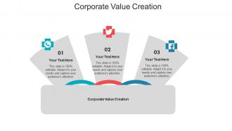 Corporate value creation ppt powerpoint presentation file cpb