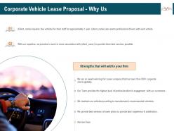 Corporate vehicle lease proposal why us ppt gallery