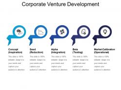 Corporate venture development ppt slide design