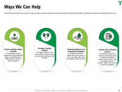 Corporate wellness powerpoint presentation slides