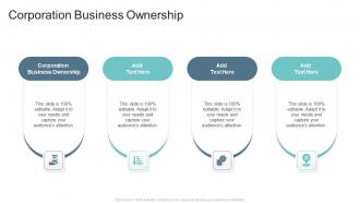 Corporation Business Ownership In Powerpoint And Google Slides Cpb
