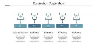 Corporation corporation ppt powerpoint presentation professional infographics cpb