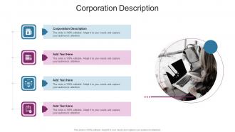 Corporation Description In Powerpoint And Google Slides Cpb