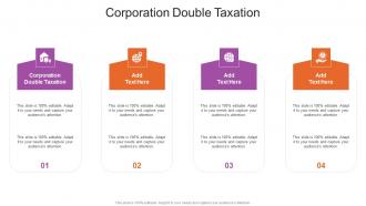 Corporation Double Taxation In Powerpoint And Google Slides Cpb