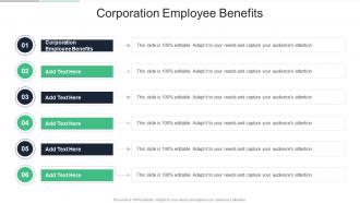 Corporation Employee Benefits In Powerpoint And Google Slides Cpb