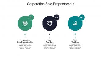 Corporation sole proprietorship ppt powerpoint presentation infographic cpb