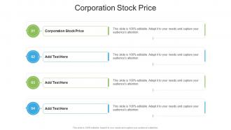 Corporation Stock Price In Powerpoint And Google Slides Cpb