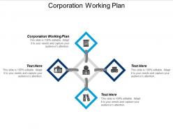 Corporation working plan ppt powerpoint presentation file layout ideas cpb