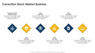 Correction Stock Market Business In Powerpoint And Google Slides Cpb