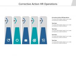 Corrective action hr operations ppt powerpoint presentation infographics graphics cpb