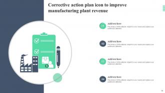 Corrective action Plan in Manufacturing PowerPoint PPT Template Bundles Customizable Editable