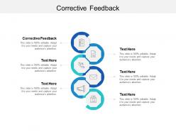 Corrective feedback ppt powerpoint presentation portfolio slide cpb