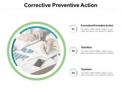 Corrective preventive action ppt powerpoint presentation portfolio background cpb