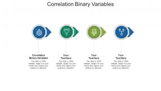 Correlation binary variables ppt powerpoint presentation summary files cpb
