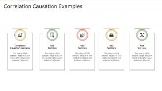 Correlation Causation Examples In Powerpoint And Google Slides Cpb