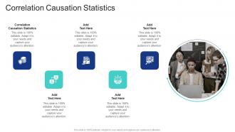 Correlation Causation Statistics In Powerpoint And Google Slides Cpb