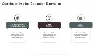 Correlation Implies Causation Examples In Powerpoint And Google Slides Cpb