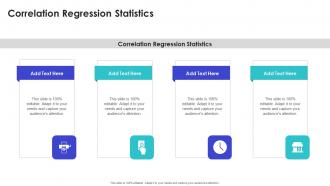 Correlation Regression Statistics In Powerpoint And Google Slides Cpb